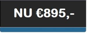 Een afbeelding die de huidige prijs toont, namelijk 895 euro